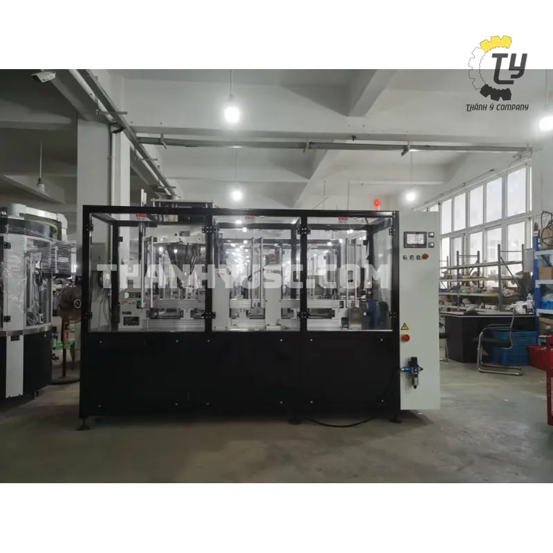 Tìm Hiểu Về Máy Chiết Rót Và Hàn Kín Cốc Thạch