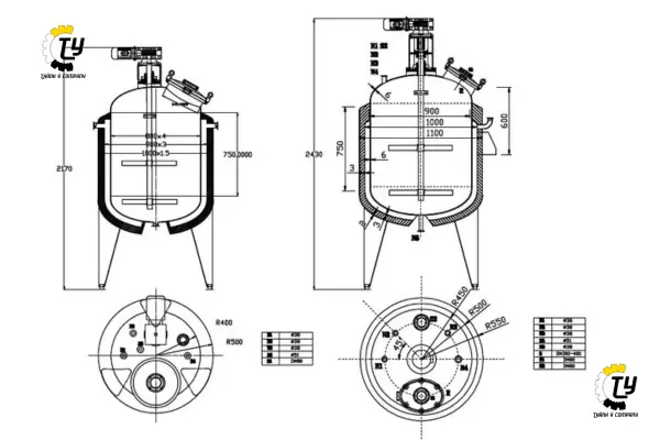 Khám Phá Quy Trình Sản Xuất Tank Công Nghiệp: Từ Bản Vẽ Đến Sản Phẩm Hoàn Thiện